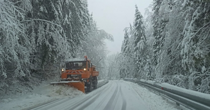 Hótakarítás: Hargita megye felkészült a télre, nem fog váratlanul érni